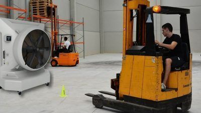 Enfriador Evaporativo para Logística