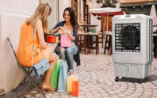 Climatizador evaporativo ecológico - terrazas