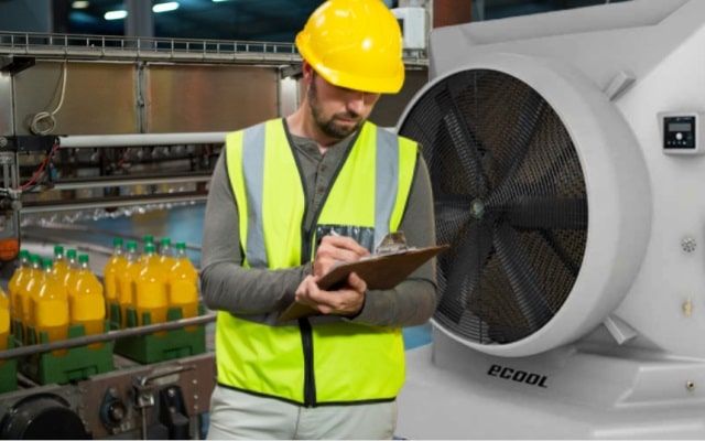 Enfriador Evaporativo Ecologico Portatil Industrial