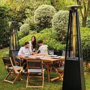 farola_gas_flamme negra_piramide_esencial cool-terraza