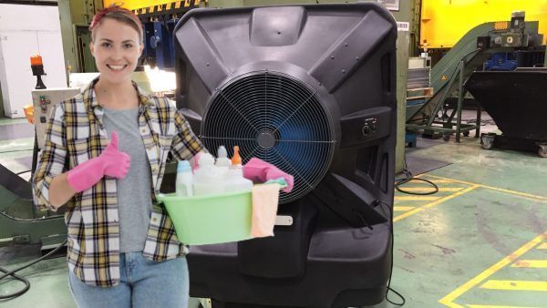 Limpieza Climatizador Evaporativo