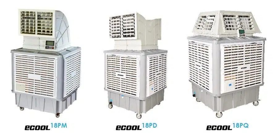 ENFRIADORES EVAPORATIVOS PORTATILES ECOOL 18P