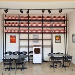 Climatización Evaporativa: Sistema eficiente e sustentável para resfriamento de ambientes, garantindo conforto térmico e menor consumo de energia.